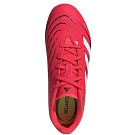 Chuteiras adidas Predator League FG/MG ID3750 vermelho 1