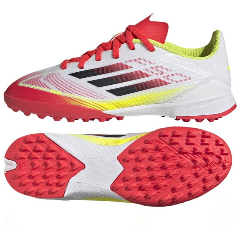 Chuteiras Adidas F50 League Tf IE3753 branco 1