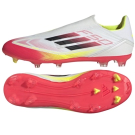 Adidas F50 League LL FG/MG IE1239 Sapatos de futebol branco 1