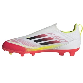 Adidas F50 League LL FG/MG IE3743 Sapatos de futebol branco 1