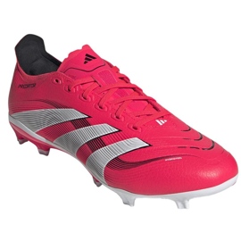 Adidas Predator League FG/MG ID3745 Sapatos de futebol vermelho 1