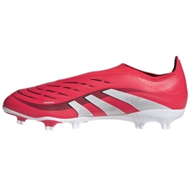Adidas Predator League LL FG/MG ID3859 Sapatos de futebol vermelho 1