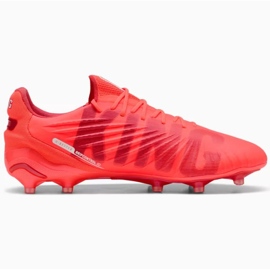 Puma King Ultimate FG/AG 108303-01 Sapatos de futebol vermelho 1