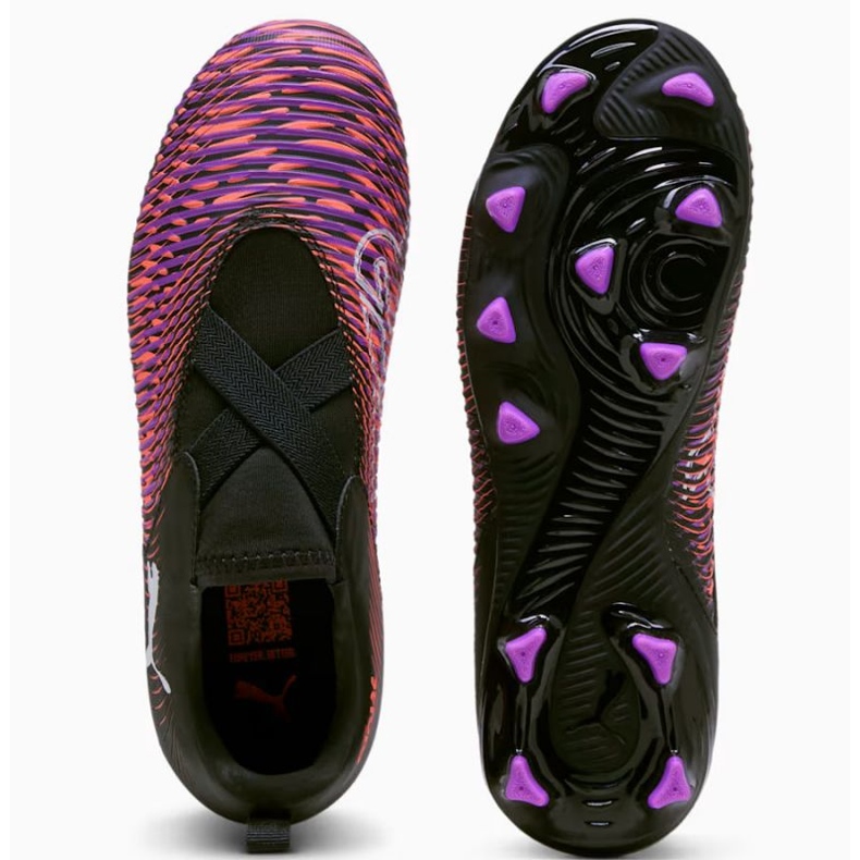 Puma Future 8 Match LL FG/AG 108285-01 Sapatos de futebol preto 1