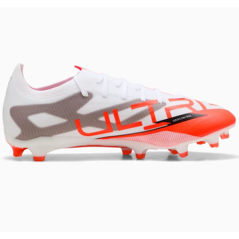 Puma Ultra 5 Match FG/MG 108166-01 Sapatos de futebol branco 1