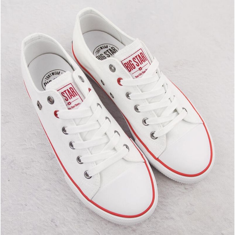 Classic Big Star NN174301 tênis brancos 2