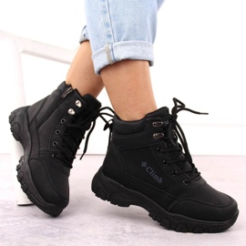 Botas de trekking W NEWS 7921 EU661A preto 2