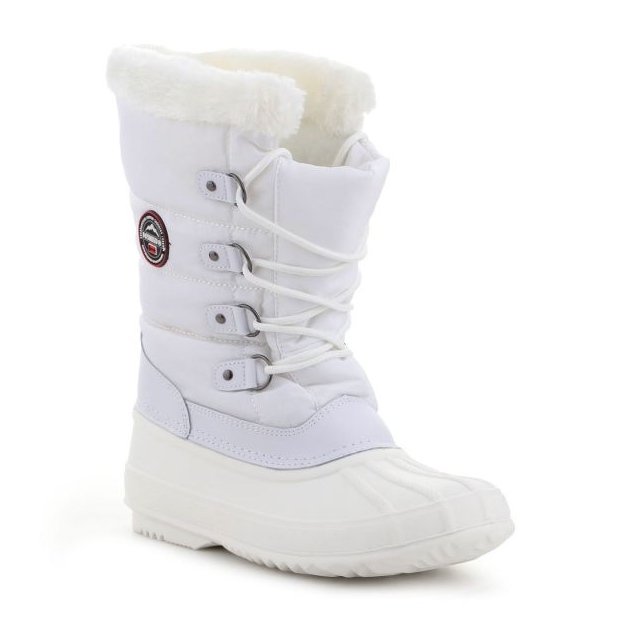 Geographical Norway Sapatos de inverno femininos Geographic Norway Jenny branco 2