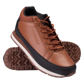 Sapatos pharayo fitanu feitos de couro natural marrom 1