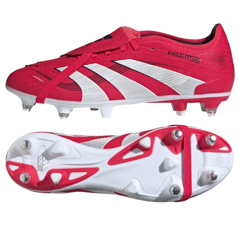 Chuteiras Adidas Predator Pro Ft Sg JR0453 vermelho 1