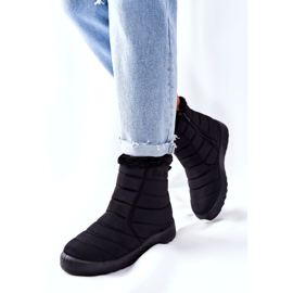 NEWS Botas de neve isoladas femininas 1467 preto 4