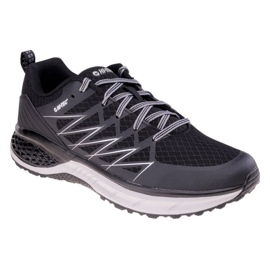 Hi-Tec Destruidor de trilhas com sapatos turísticos pretos baixos 2 Hi-Tec Destruidor de trilhas com sapatos turísticos pretos baixos 2