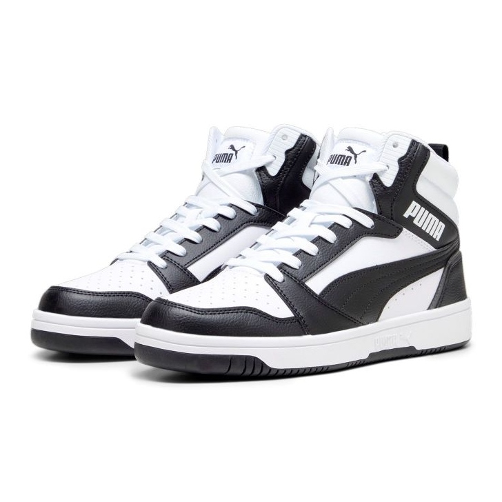 PUMA REBOUND V6 392326-01 BRANCO E BRANCO preto 1