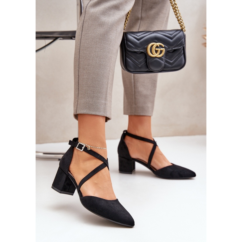 Bombas no Eco Suede Post Sergio Leone Black preto 2