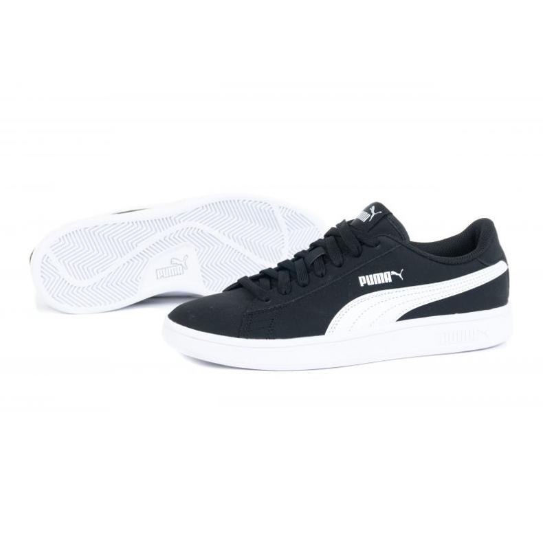 Puma Smash V2 Buck Jr. 365182 34 preto 1