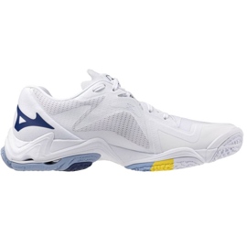 Mizuno Wave Lightning Z8 V1GA240097 Sapatos brancos 1