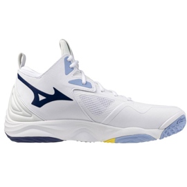 MIZUNO WAVE Momentum 3 Mid V1Ga231797 Sapatos brancos 1