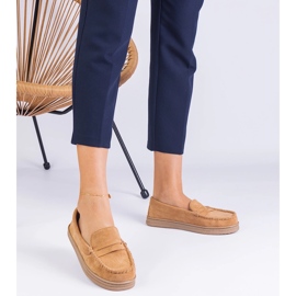 Mocas de Mulheres Brown de Ekozamsz marrom 1