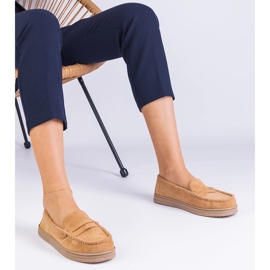 Mocas de Mulheres Brown de Ekozamsz marrom 2