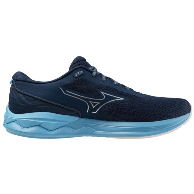 Revolta de onda Mizuno 3 J1GC248154 Sapatos da Marinha azul 1