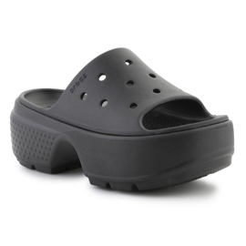 Chinelos Crocs Stomp Slide 209346-001 preto 2