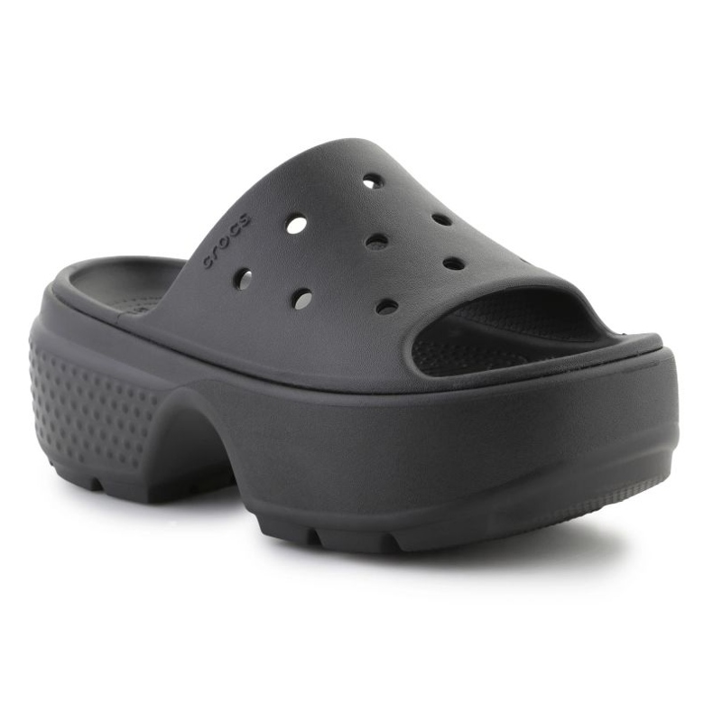 Chinelos Crocs Stomp Slide 209346-001 preto 2