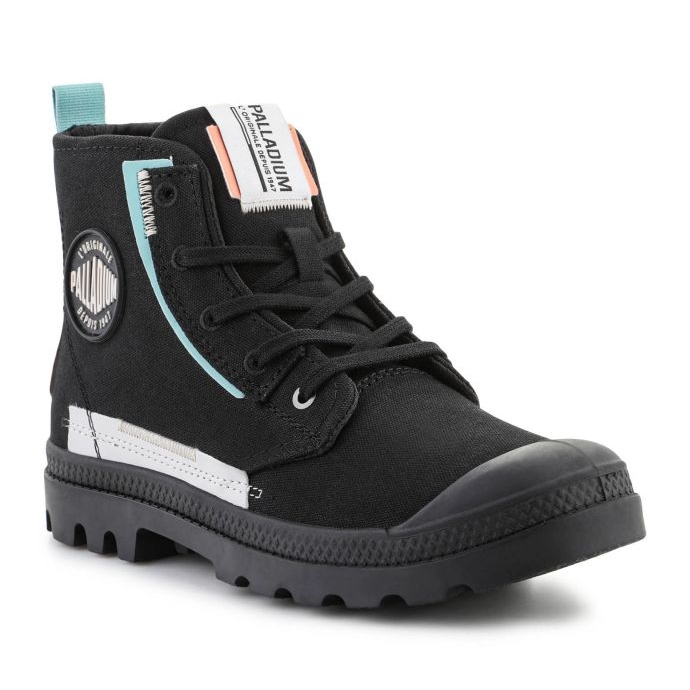 Palladium Pampa Underlayer 99183-008-M Sapatos pretos 2