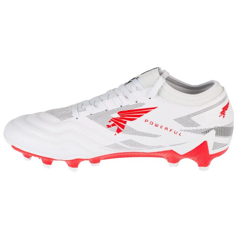 Joma poderoso 2502 FG POWS2502FG Sapatos de futebol branco 1