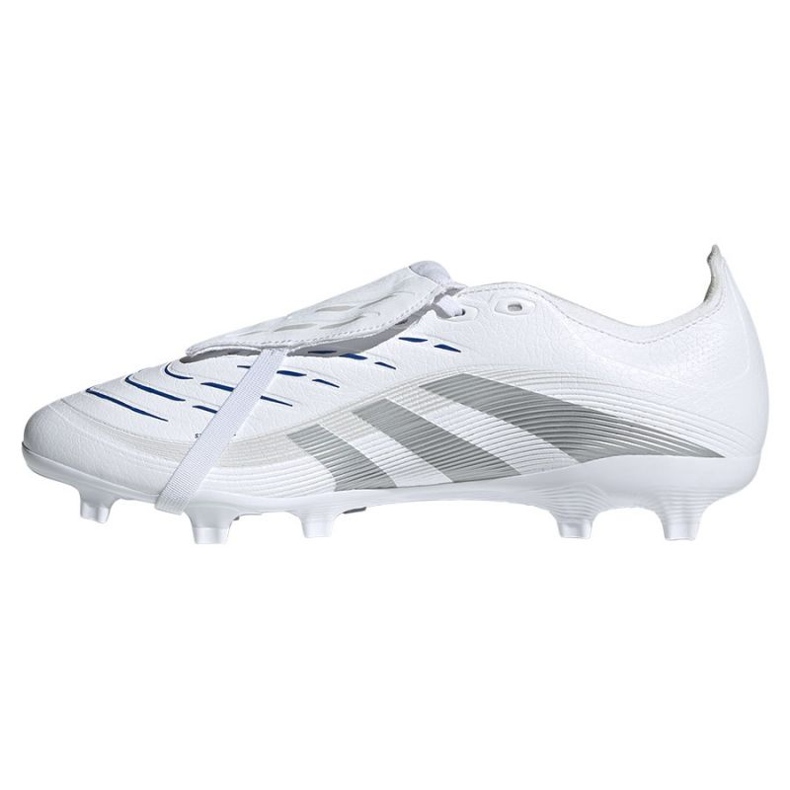 Adidas Predator League FT FG/MG ID1321 Sapatos brancos e brancos 1