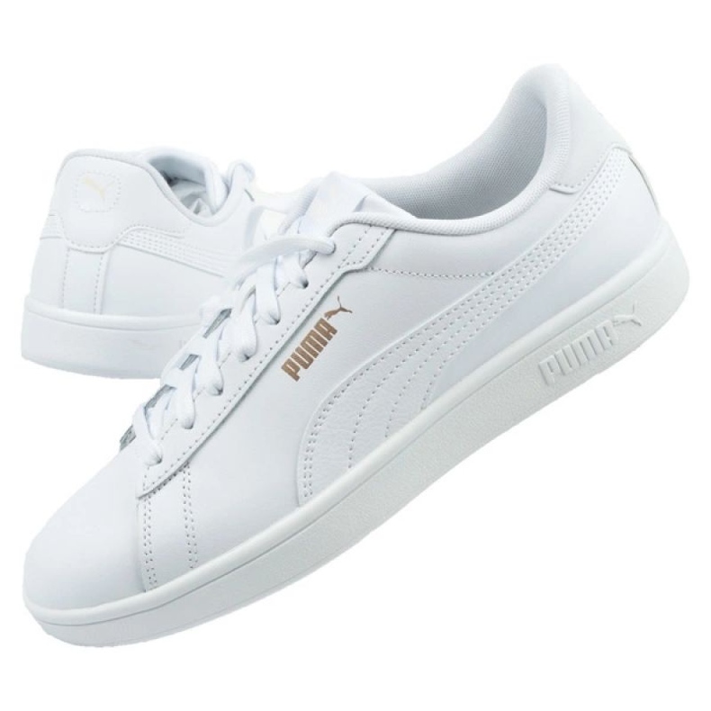 Tênis Puma Smash 3.0 L 390987 01 branco 1