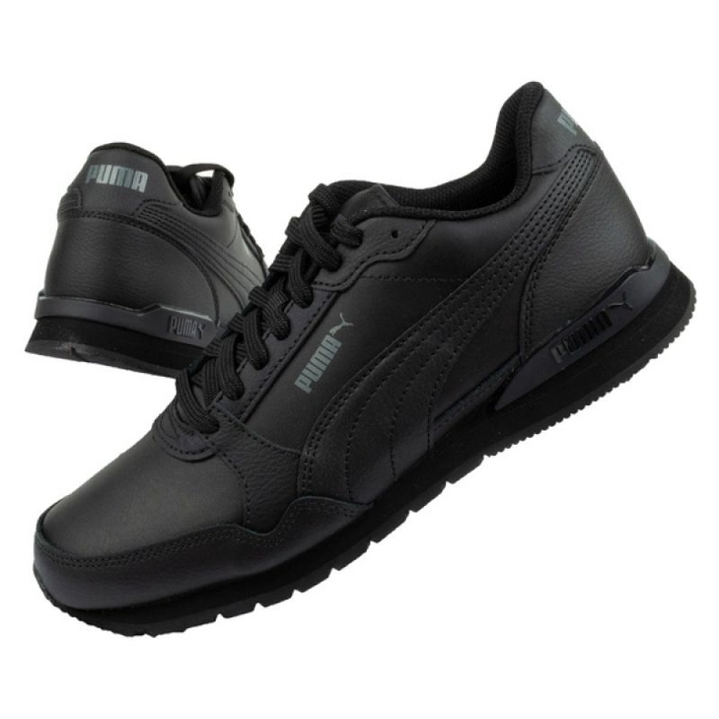 Puma St Runner v3 M 384855 11 tênis esportivo preto 1