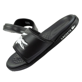 Chinelos Lacoste Croco Dualiste M 20312 preto 1