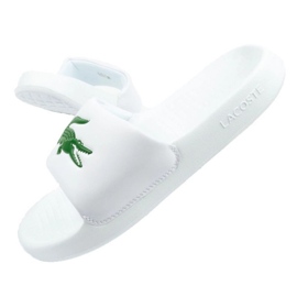 Chinelos Lacoste Serve Slide M 02082 branco 1