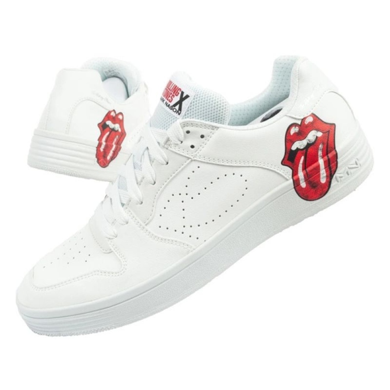 Sapatos Skechers Palmilla Rolling Stones 210748/WHT branco 2