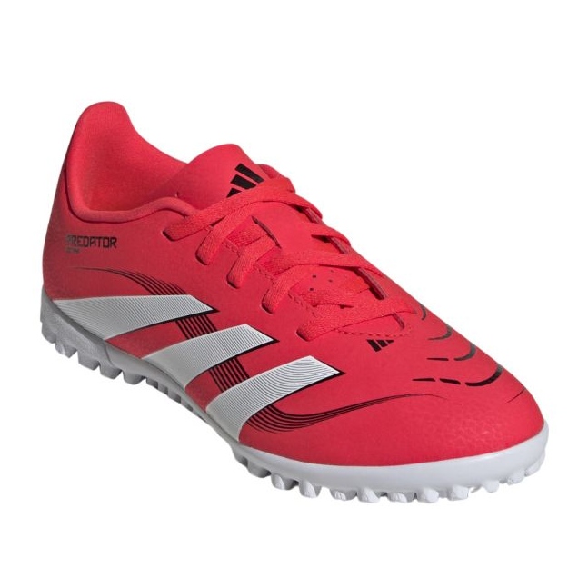 Adidas Predator Club TF ID3805 Sapatos de futebol vermelho 1