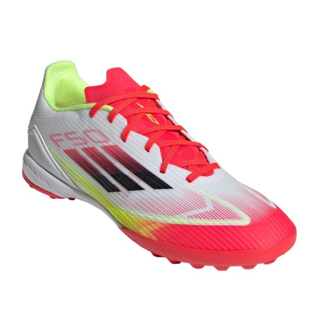 Adidas F50 League TF IE1231 Sapatos de futebol branco 1
