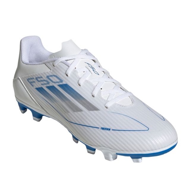 Adidas F50 Club FG/MG IE1244 Sapatos de futebol branco 1