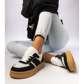 Tênis clássicos femininos no Platfom Black preto 1