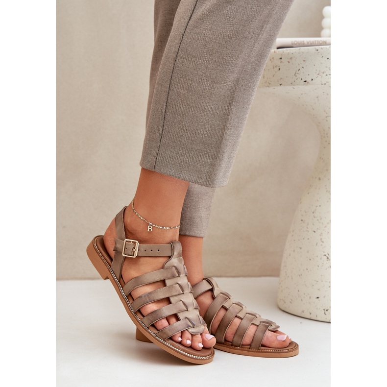 Zazoo Leving Sandals Floors bege 2