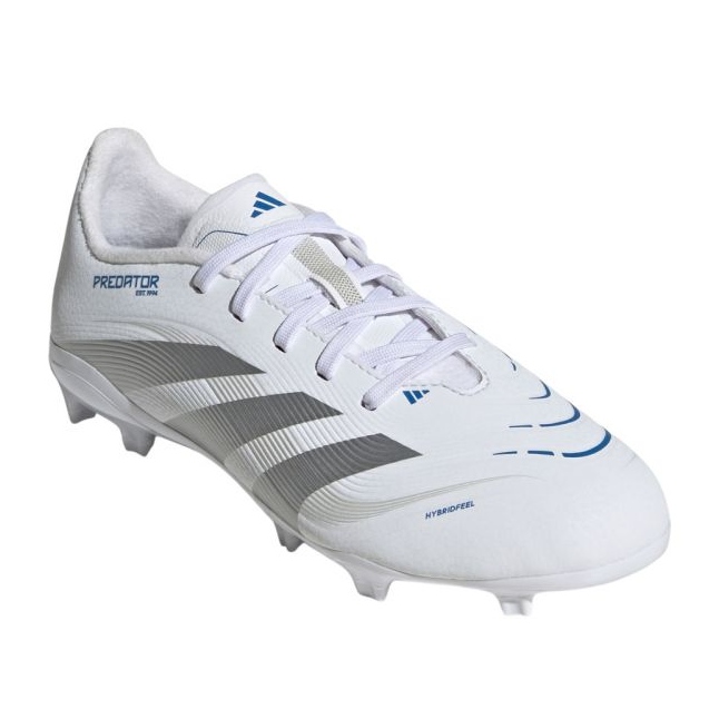 Adidas Predator League FG/MG JR ID3751 Sapatos de futebol branco 1