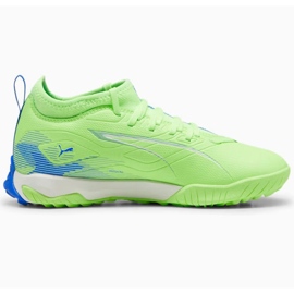 Puma Ultra 5 Match TT+ Mid 108097-03 Sapatos Verdes 1