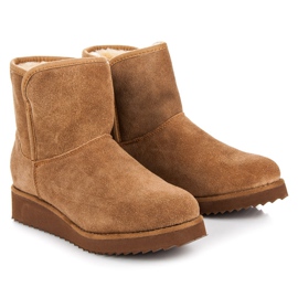 Coco Perla Mukluki na plataforma castanho 1