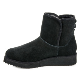 Coco Perla Mukluki na plataforma preto 1