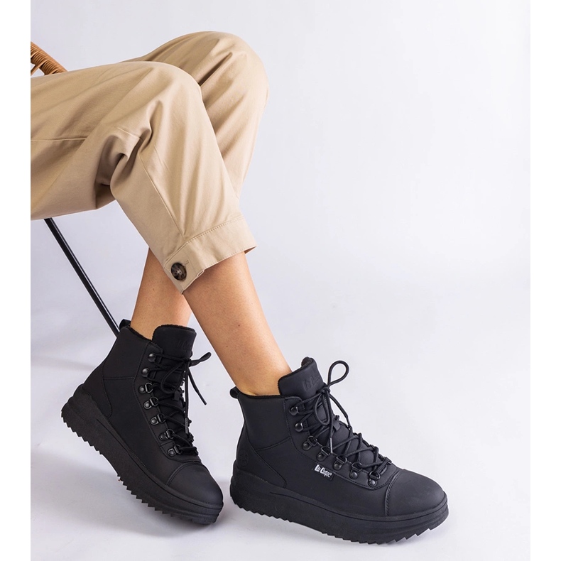Botas quentes pretas Lee Cooper LCJ-23-31-3028L preto 2