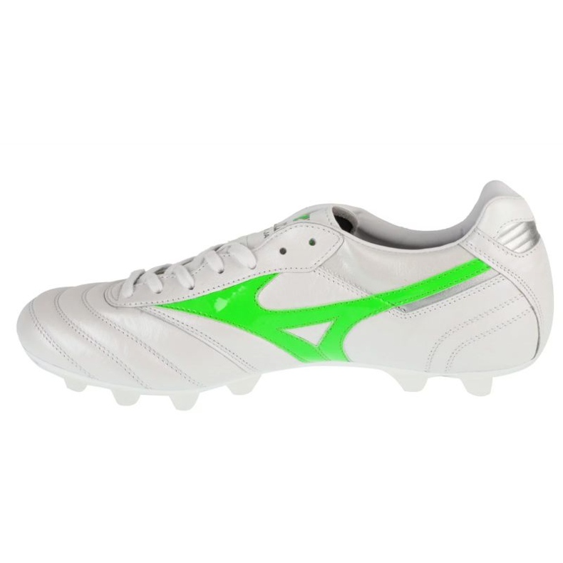 Mizuno Morelia II Japão FG P1GA250137 Sapatos de futebol branco 1