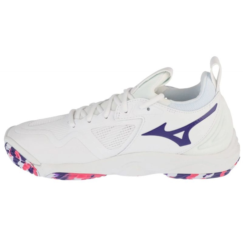 MIZUNO WAVE Momentum 3 V1GC231220 Sapatos brancos 1