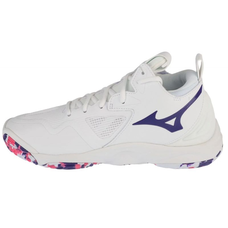 MIZUNO WAVE Momentum 3 Mid V1GC231720 Sapatos brancos 1