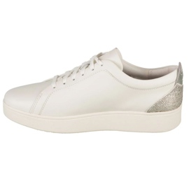 Tênis de cristal de rally fitflop sapatos hy8-610 com zircões branco 1