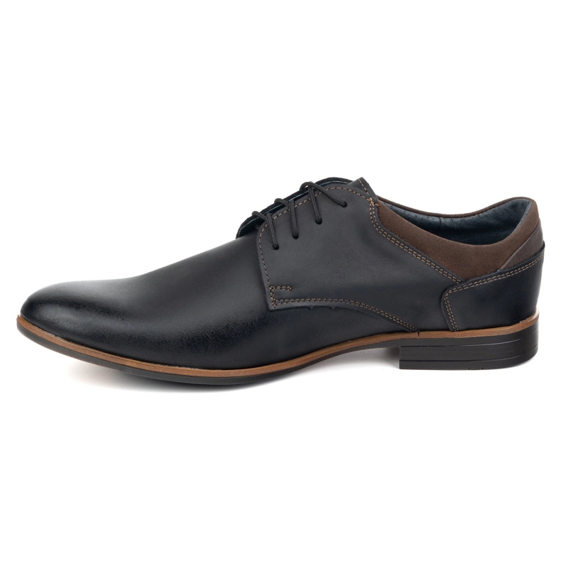 Olivier 263GT Black Leather Formal Shoes preto 1