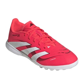 Adidas Predator League TF ID3798 Sapatos de futebol vermelho 1